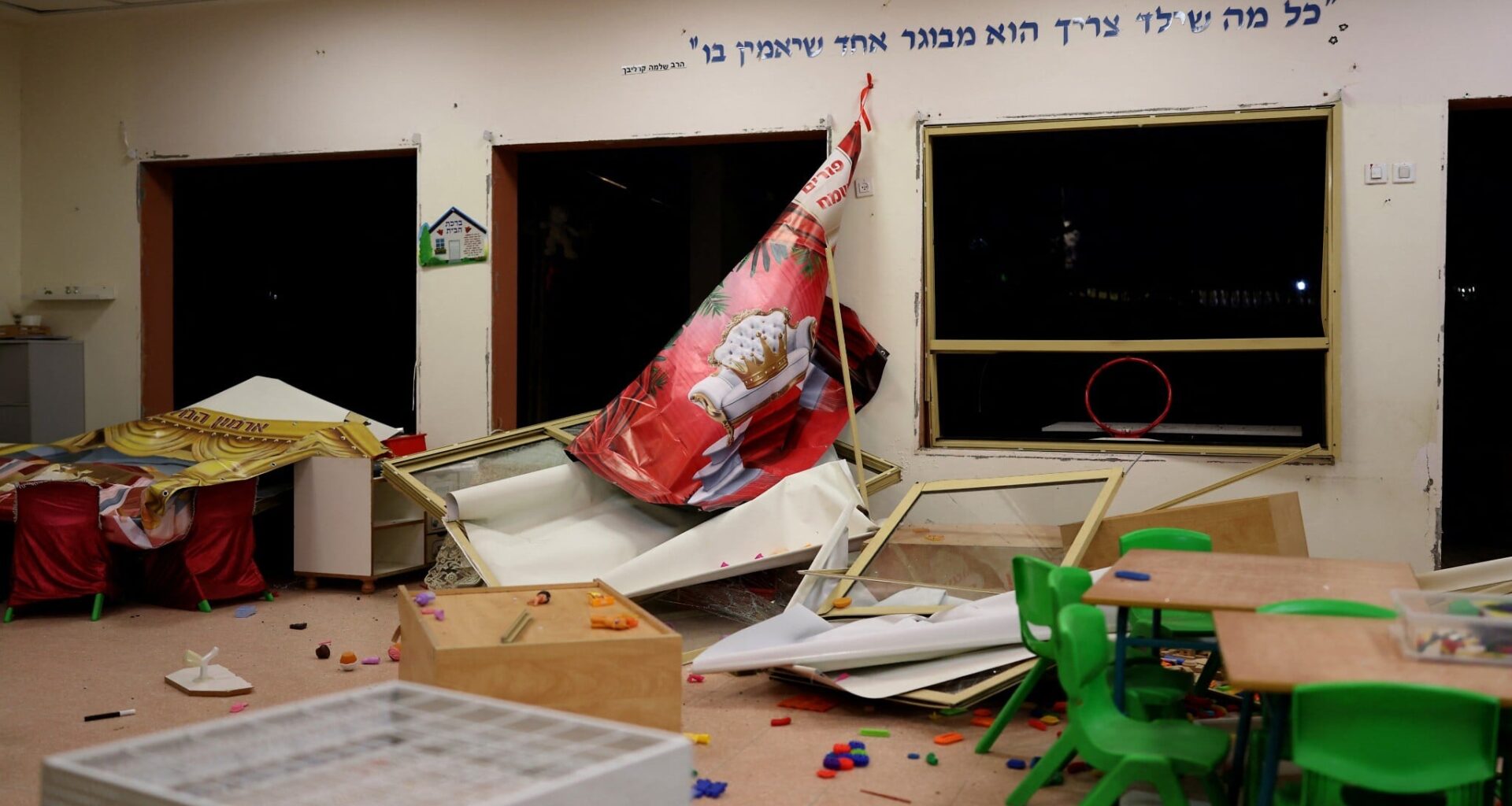 Hezbollah missile fire wounds 16; damages daycare, 'infrastructure' in central Israel