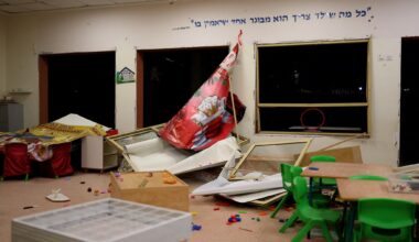 Hezbollah missile fire wounds 16; damages daycare, 'infrastructure' in central Israel