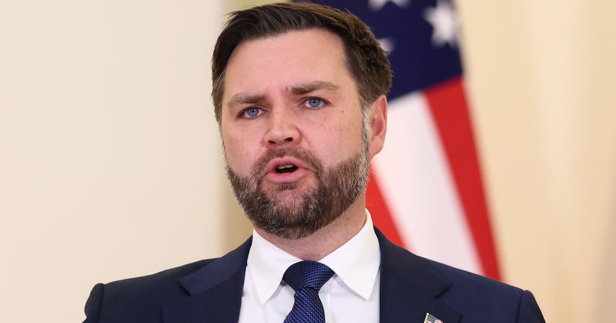 Frantic Vance Backpedals as He Gets Fingered for Iran War