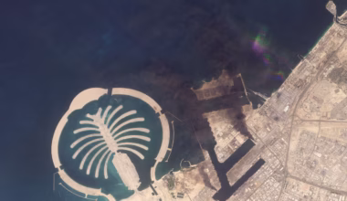 Iran’s retaliatory strikes in the Middle East in photos and video