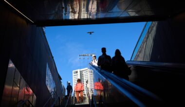 Illustrative: People take shelter in an underground metro station as air raid sirens warn of incoming strikes by Iran, in Ramat Gan, Israel, February 28, 2026. (AP Photo/Oded Balilty)