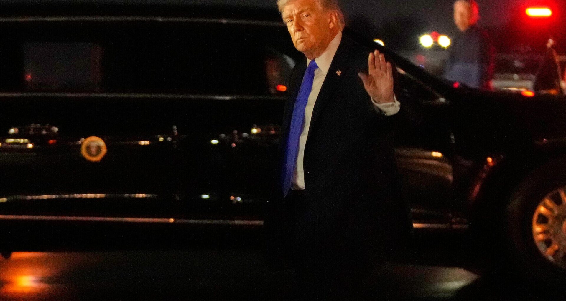 Trump threatens further strikes on Iran's key oil export hub as war enters third week