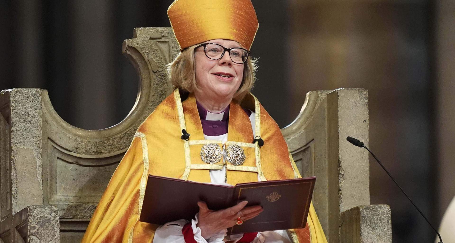 Sarah Mullally enthroned as first female archbishop of Canterbury | Religion News