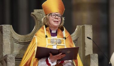 Sarah Mullally enthroned as first female archbishop of Canterbury | Religion News