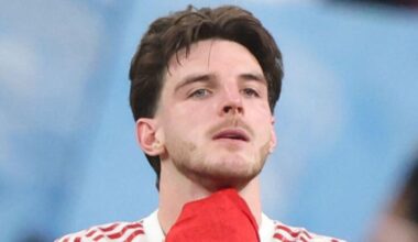 Rice, Saka and Madueke join eight-man injury list