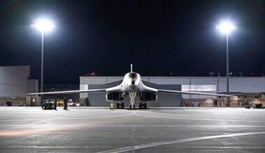 B-1 Bombers Hit Iran as Fighters Keep Flowing into Theater