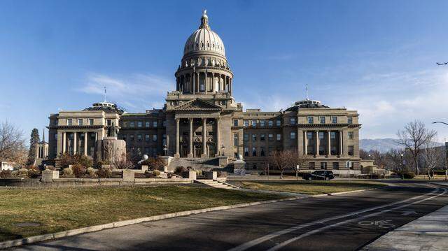The Idaho State Capitol Building in Boise, Thursday, Jan. 29, 2026.
