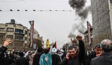 Explosion hits Tehran as thousands gather for mass demonstration