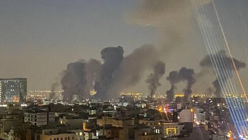 Iranian TV reporter flees live on air as Israeli strike hits again