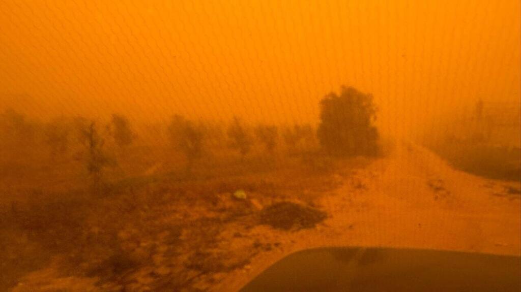 Gaza envelope (Photo: Hilik Magnus) אובך בעוטף