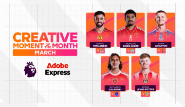 Adobe Express Creative Moment of the Month