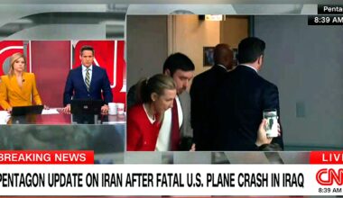 CNN Studio Reacts to Hegseth Attack on Network in Presser