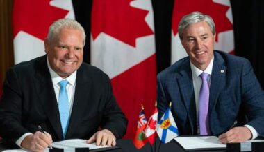Ontario, N.S. sign agreement to sell alcohol across provincial borders