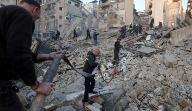 Iran launches barrage of missiles after Israel kills two of its senior officials