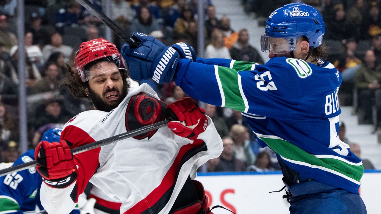 Canucks show 'more fight' in close loss to Hurricanes