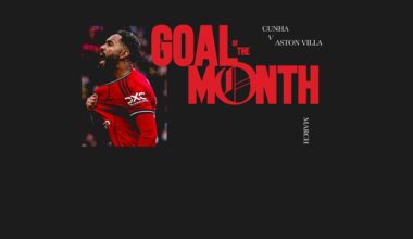 Matheus Cunha wins Man Utd Goal of the Month for March 2026