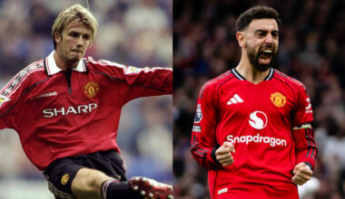 Fernandes overtakes Beckham to set Man Utd assists record