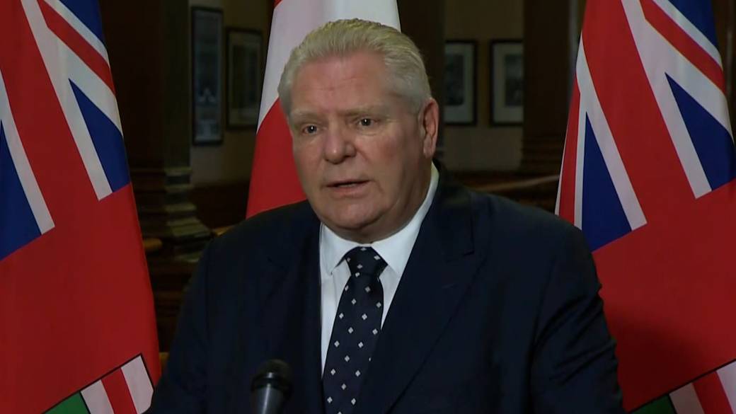 Click to play video: '‘Absolutely unacceptable’: Ford condemns shooting of Toronto synagogues, US consulate'