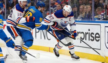 Oilers Takeaways: Strong performance spoiled by late Blues rally