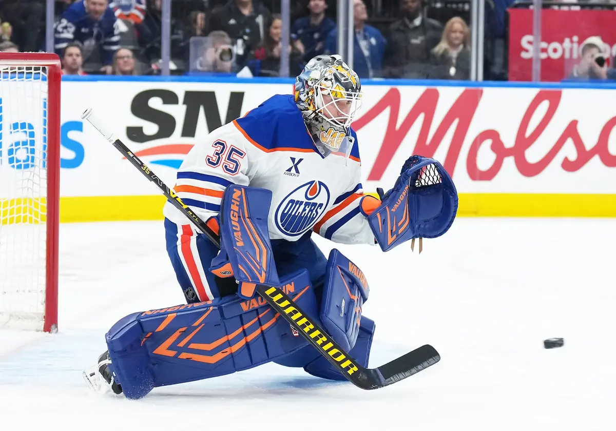 ‘Lots of talk’ of Oilers’ Jarry and teammates ‘getting into it’ at practice last week