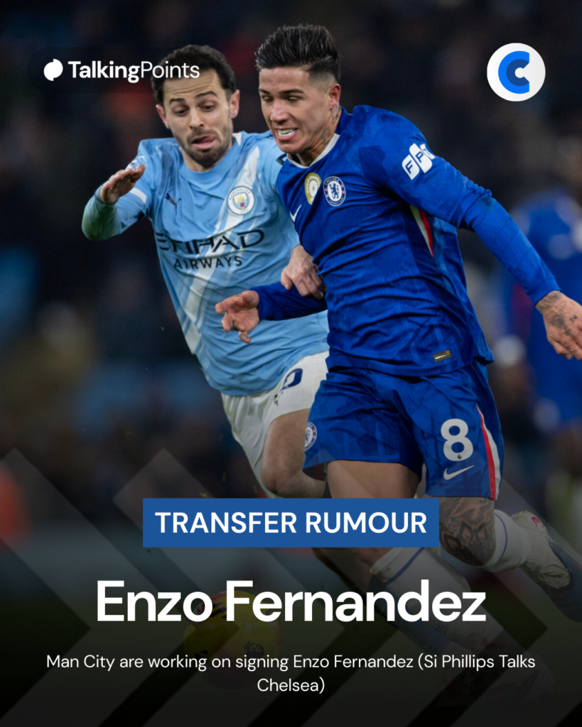 Enzo Fernandez to Manchester City rumour