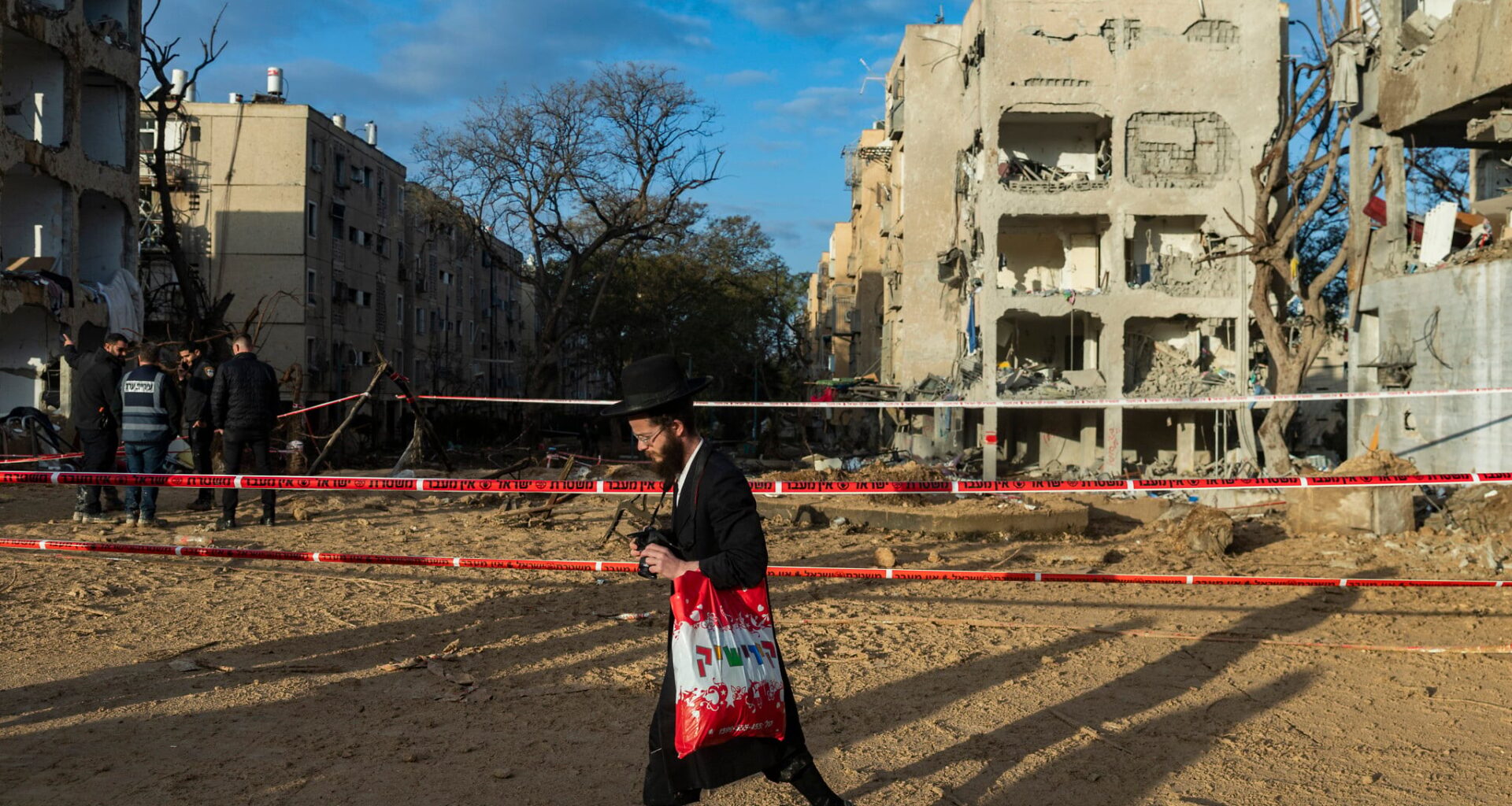 After a night of destruction, residents of Arad and Dimona begin picking up the pieces