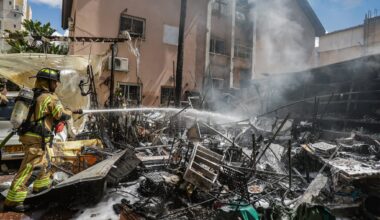 15 injured, one seriously, as Iranian cluster munitions impact in central Israel