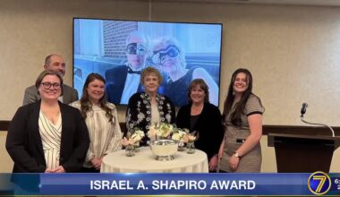 Israel A. Shapiro Citizenship Award ceremony