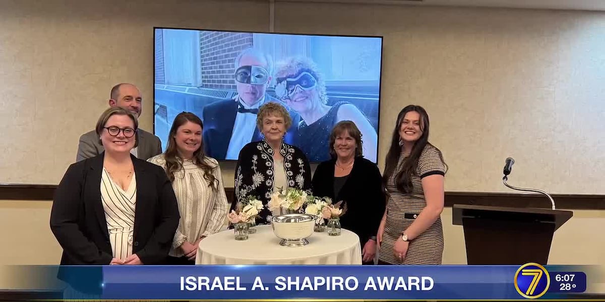 Israel A. Shapiro Citizenship Award ceremony