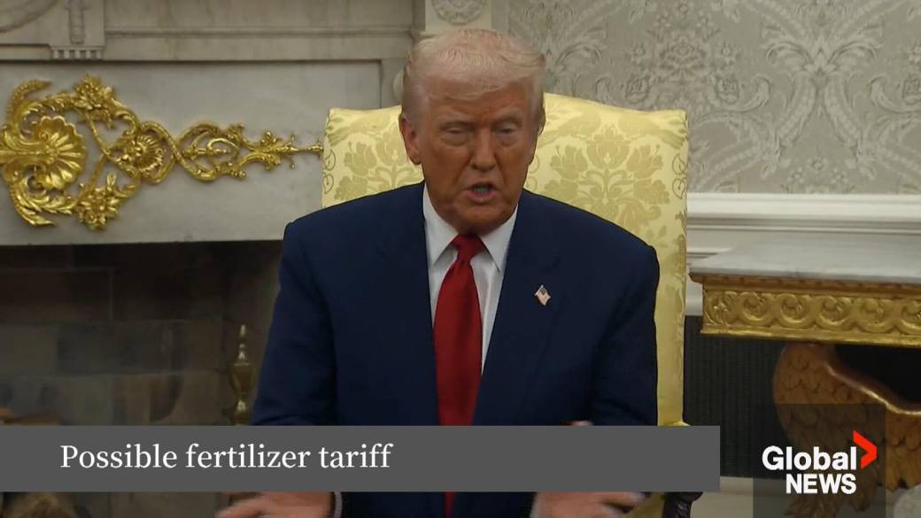 Click to play video: 'Trump’s fertilizer tariffs could have impact on North American food supply'