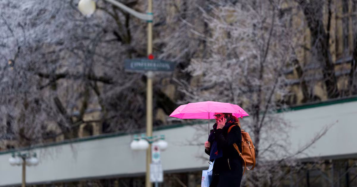 Cooler temperatures could bring 20 to 40 mm of freezing rain in Ottawa this week - CTV News