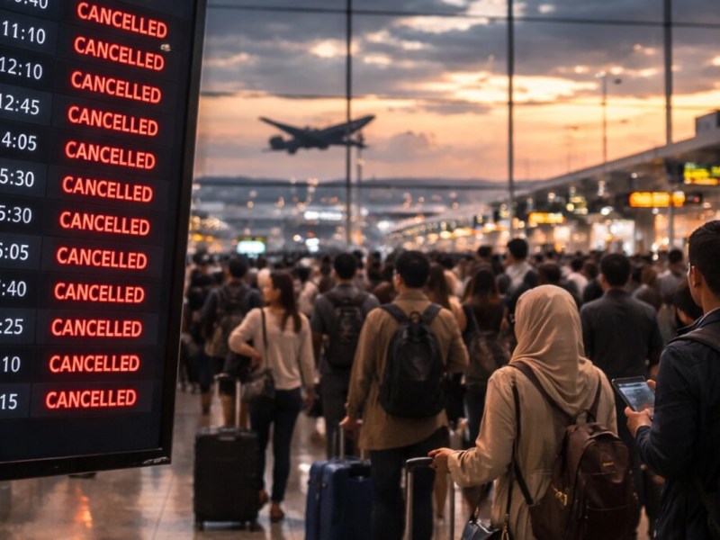 Flights Cancelled Amid US-Iran War: Routes Hit, Refunds, & Your Rights