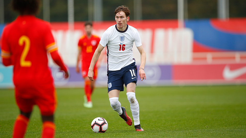 James Garner has represented England at youth level, from MU17s through to MU21s