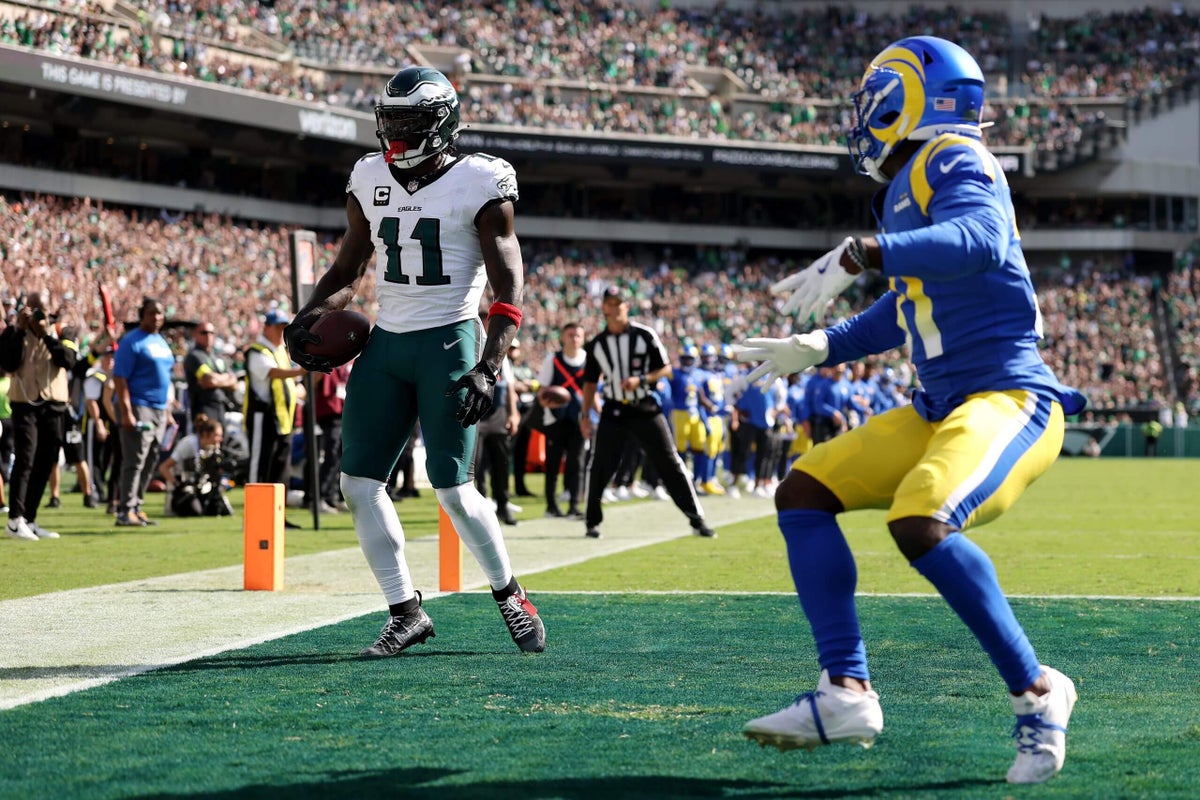 Rams, Patriots interested in A.J. Brown trade with Eagles, but no move imminent: Sources