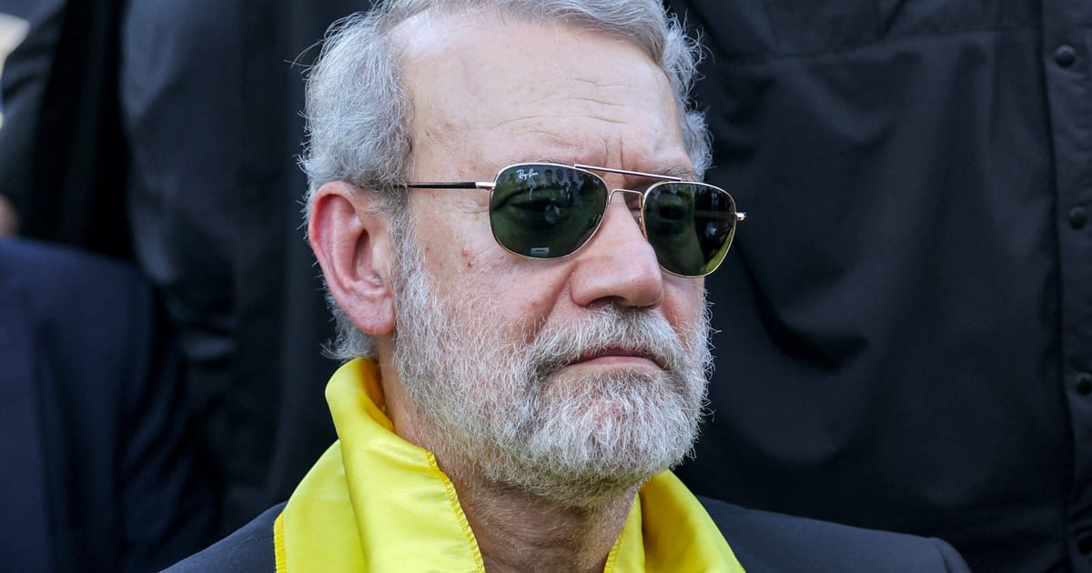 Israel says it killed Iran’s security chief Ali Larijani in overnight airstrike – POLITICO