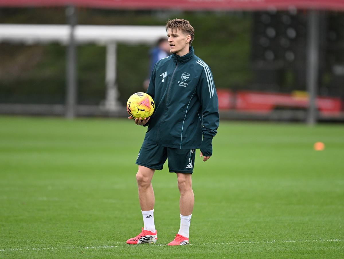Odegaard reveals Arsenal knee injury latest ahead of Carabao Cup final - London Evening Standard