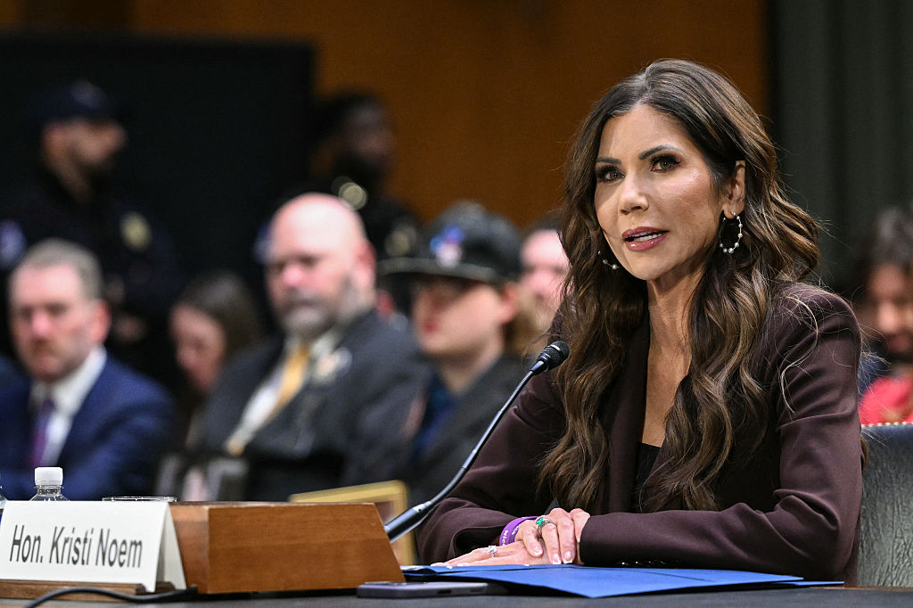 Trump has quietly asked Hill Republicans if he should fire Homeland Security Secretary Kristi Noem.