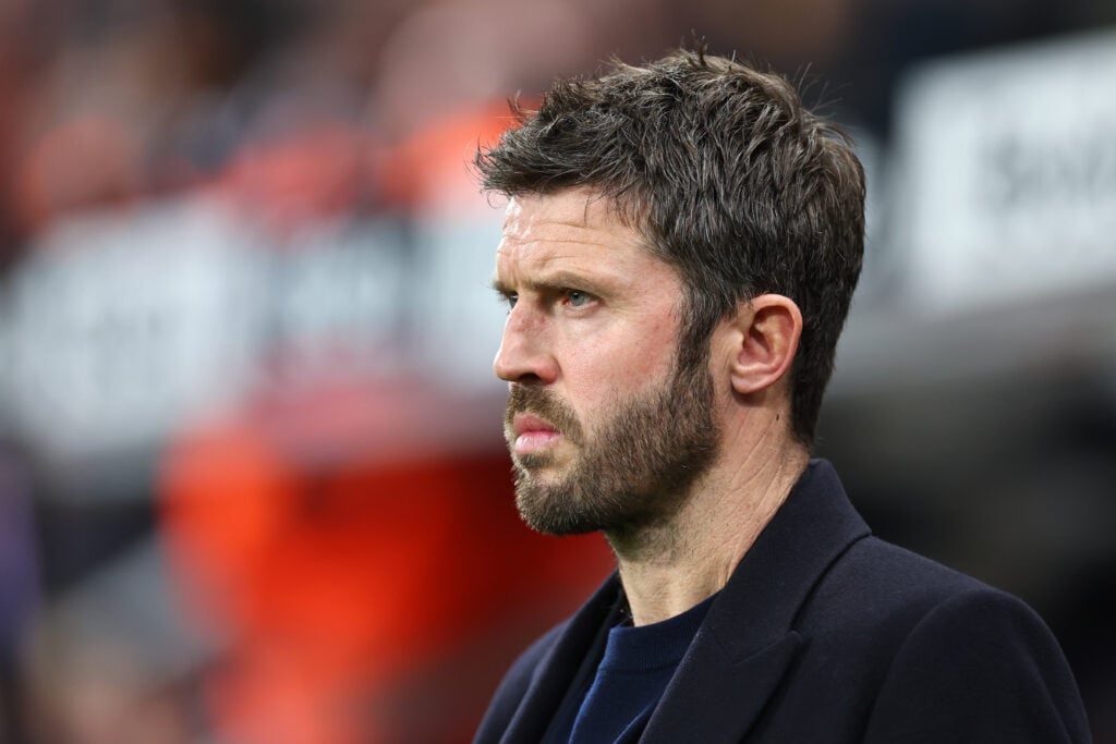 Manchester United head coach Michael Carrick during the Premier League match between Newcastle United and Manchester United at St James’ Park in 2026 in Newcastle upon Tyne, England.