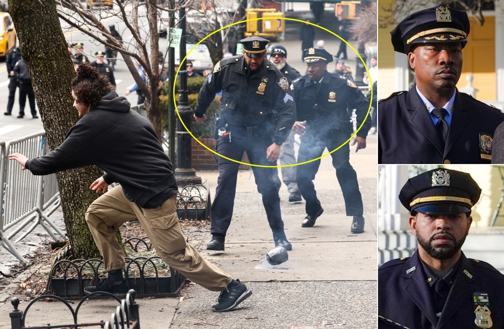 NYPD officers who nabbed terror suspect, grabbed explosive at Gracie Mansion protest honored