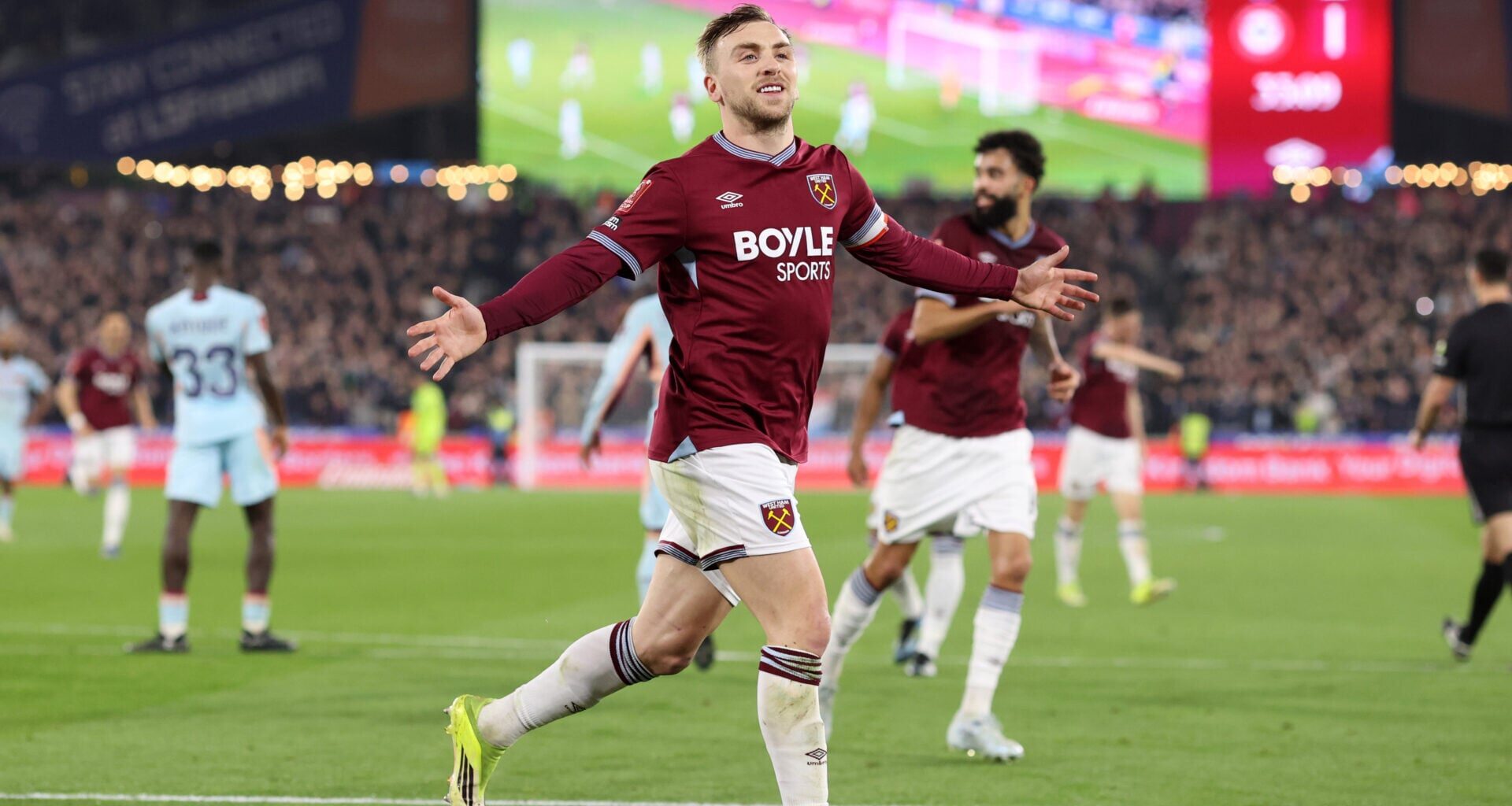 Jarrod Bowen sets ambitious target after West Ham beat Brentford with 20-year FA Cup chance ahead