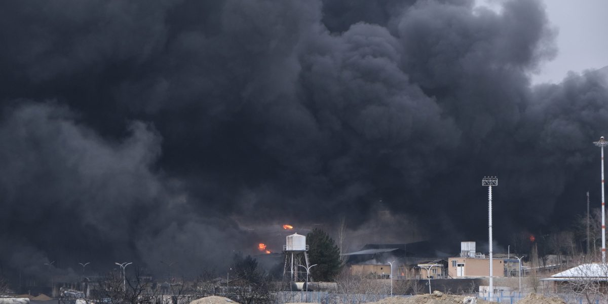 Oil prices soar past $100 and Dow futures sink 900 points as Iran war spirals into worst-case fears