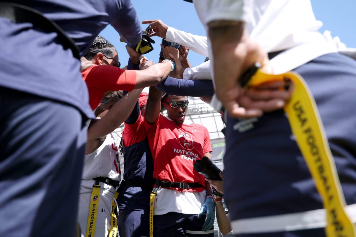 U.S. flag football’s exhibition vs. NFL players carries big Olympic implications