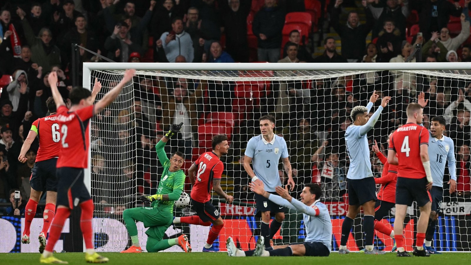 Ben White nets first England goal | International | News