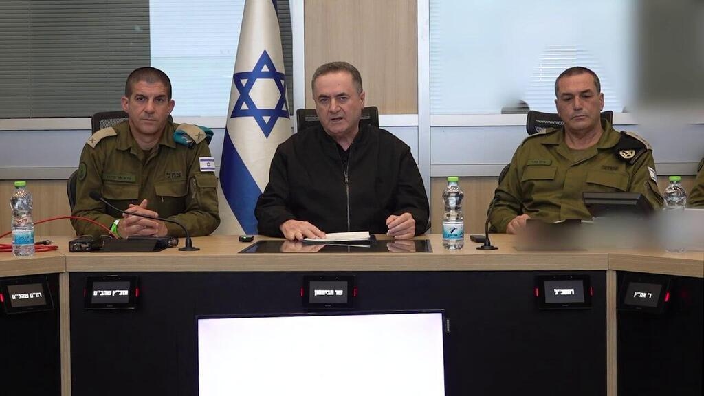  שר הביטחון בהערכת מצב בבור