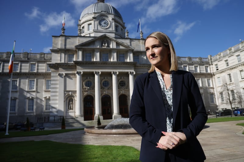 Minister for Foreign Affairs Helen McEntee says the military operation by the US and Israel had no authorisation from the UN 'nor has any attempt been made to seek such an authorisation'. Photograph: Bryan O’Brien