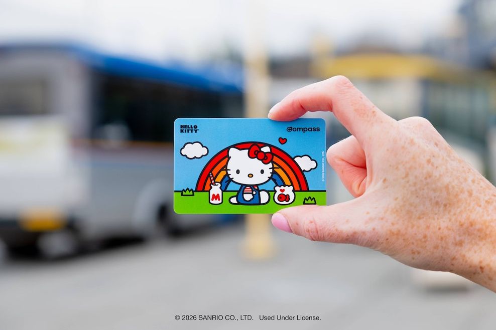 Hello Kitty Compass Card