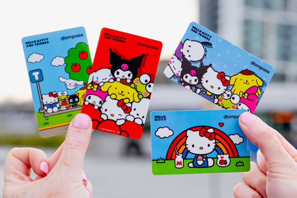 Hello Kitty Compass Card