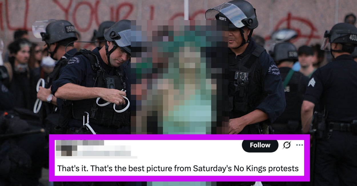 A Protester Dressed As This American Symbol Got Arrested, And Everyone's Saying The Same Thing - BuzzFeed