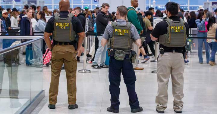 ICE is at U.S. airports: What to know if you’re travelling as a Canadian - National