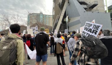 San Francisco protest denounces U.S.-Israel military strikes on Iran